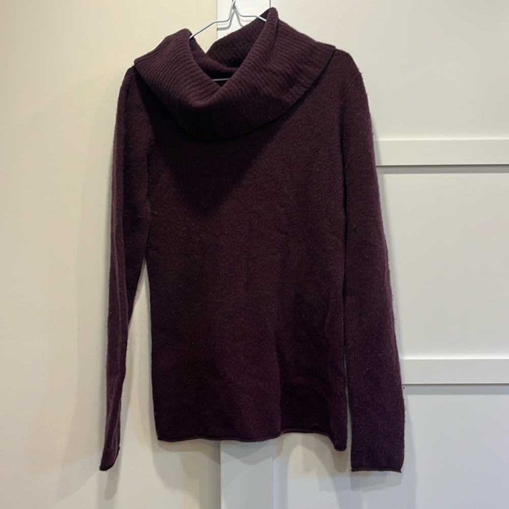 Burgundy Turtleneck